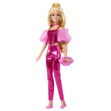 BARBIE DELUXE STYLE PAPUSA BARBIE TINUTA ROZ METALIZAT