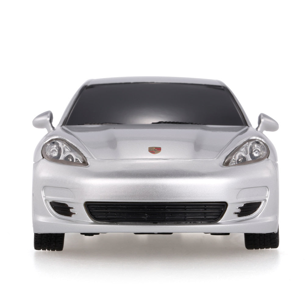 MASINA CU TELECOMANDA PORSCHE PANAMERA ARGINTIU CU SCARA 1 LA 24