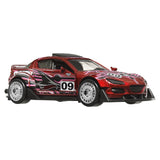 HOT WHEELS MASINUTA METALICA CU SISTEM PULL BACK MAZDA 2004 RX8 CUSTOM SCARA 1:43