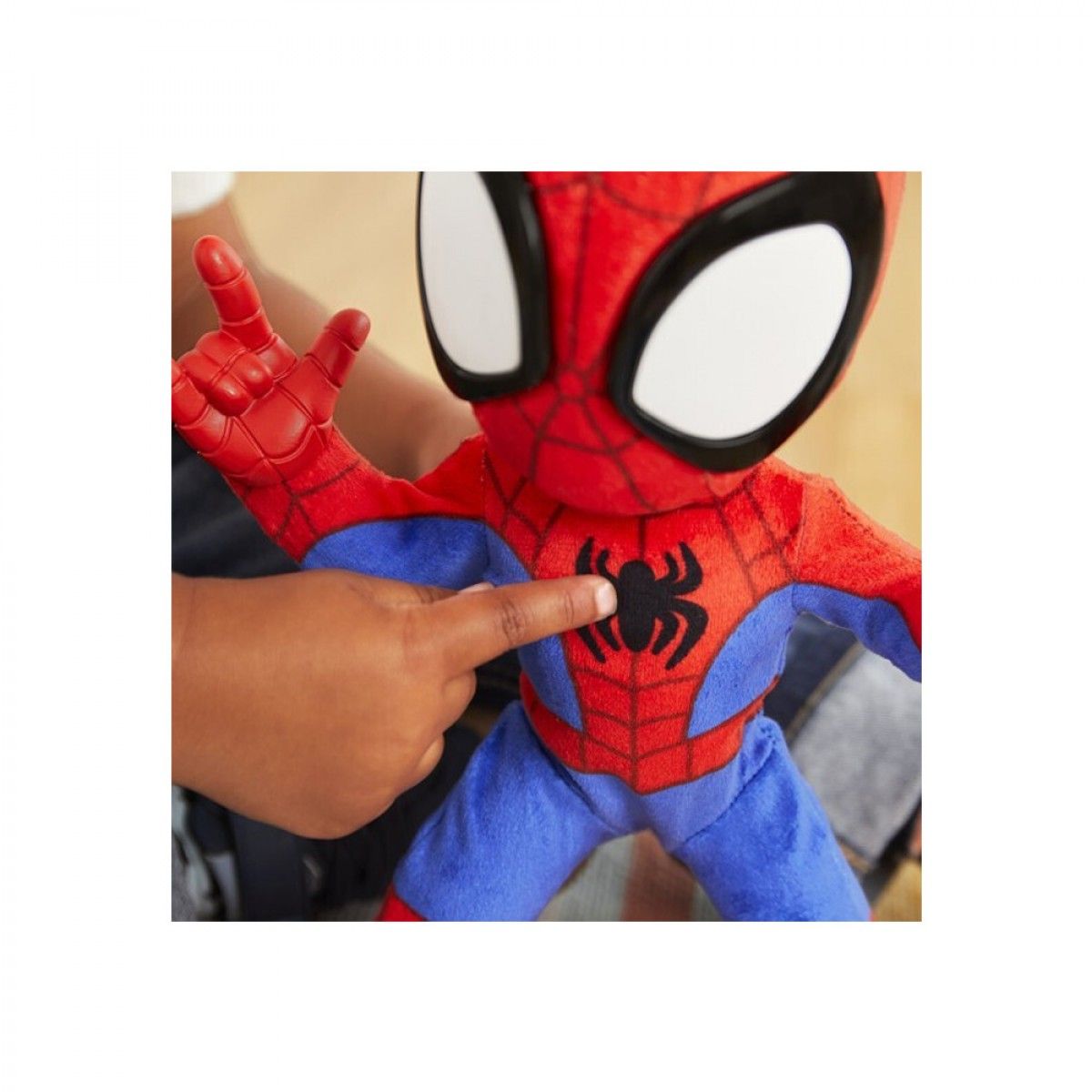SPIDEY SI PRIETENII LUI UIMITORI MARVEL FIGURINA SPIDEY DE PLUS INTERACTIVA