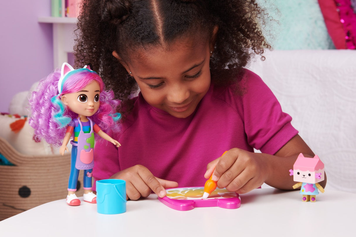 GABBYS DOLLHOUSE PAPUSA GABBY SI SET DE CREATIE