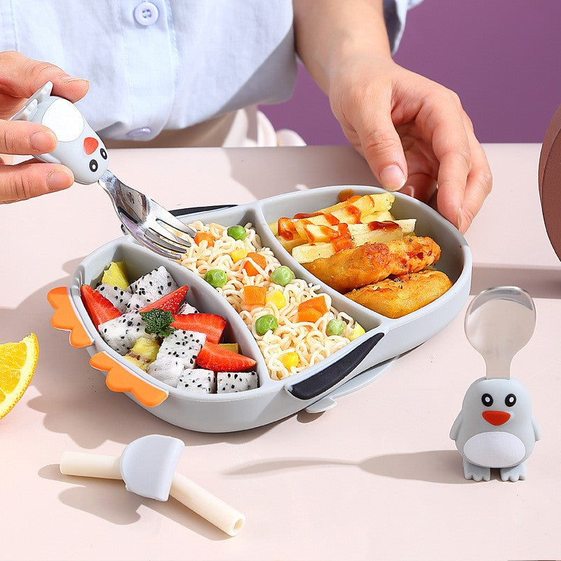Силиконов комплект за бебета Penguin | PinguBite