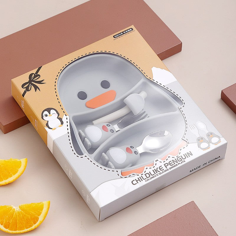 Силиконов комплект за бебета Penguin | PinguBite