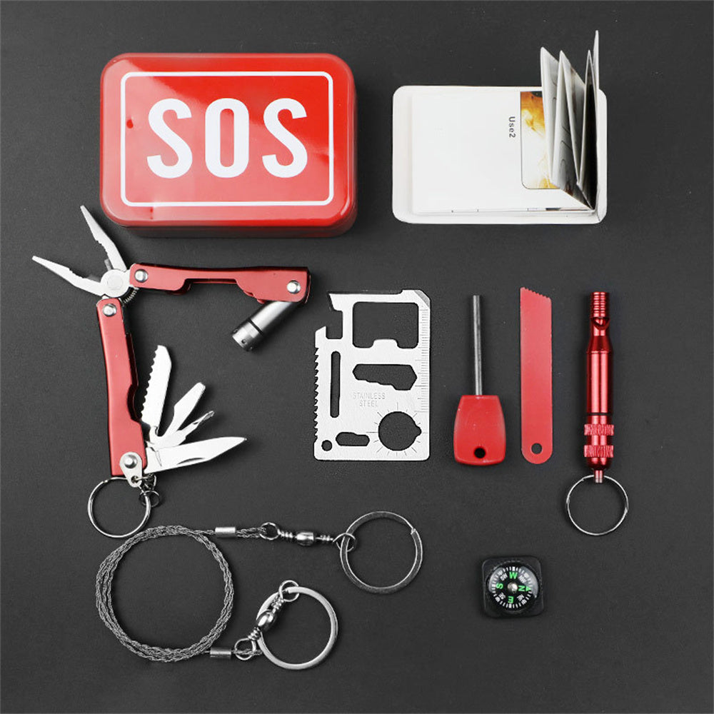 Многофункционален комплект за оцеляване Red Box | SosBox