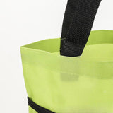 Geanta Pliabila, 2 In 1, Carucior Cu Roti, Pentru Cumparaturi, 19 L, Plastic, 39 X 46 X 12 Cm - vivimall.ro