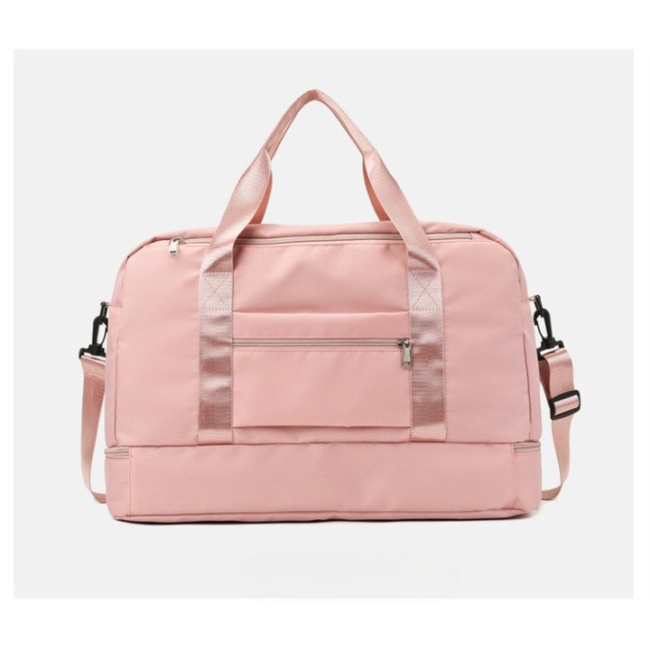 Geanta Pliabil De Voiaj Roz | PinkTrek - vivimall.ro