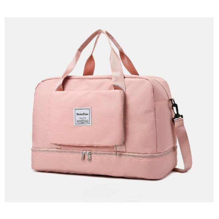Geanta Pliabil De Voiaj Roz | PinkTrek - vivimall.ro