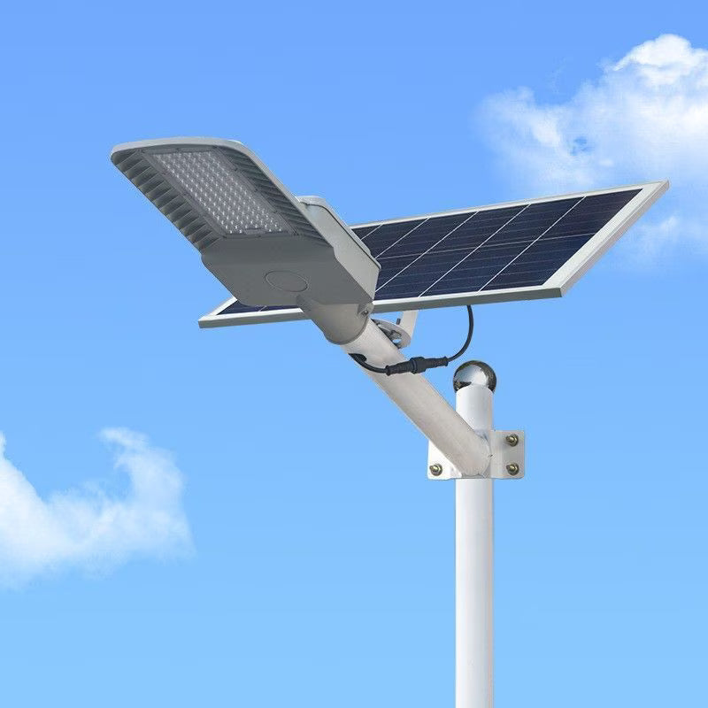 Соларна лампа 100 LEDs Студено бяла светлина | SolarisHome