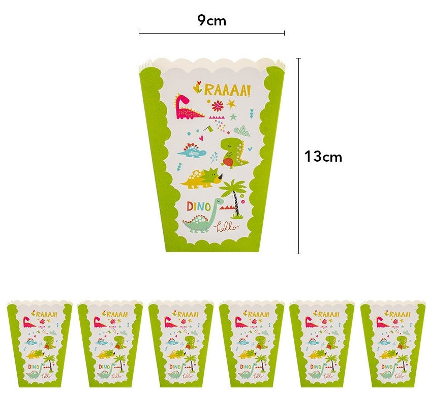 Set 6 Cutii De Popcorn Dino Park | DinoBuddies