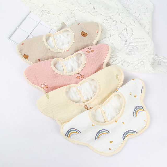 Baveta Tip Floare Din Bumbac | BabyBloom - vivimall.ro