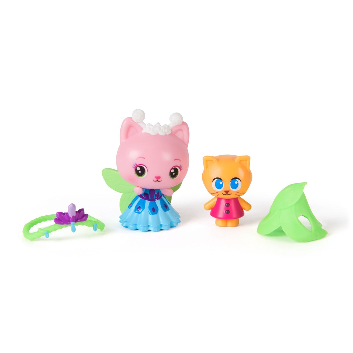 GABBYS DOLLHOUSE FILMUL SET 2 FIGURINE PISICUTA ZANA SI PISICUTA GNOME SI ACCESORII