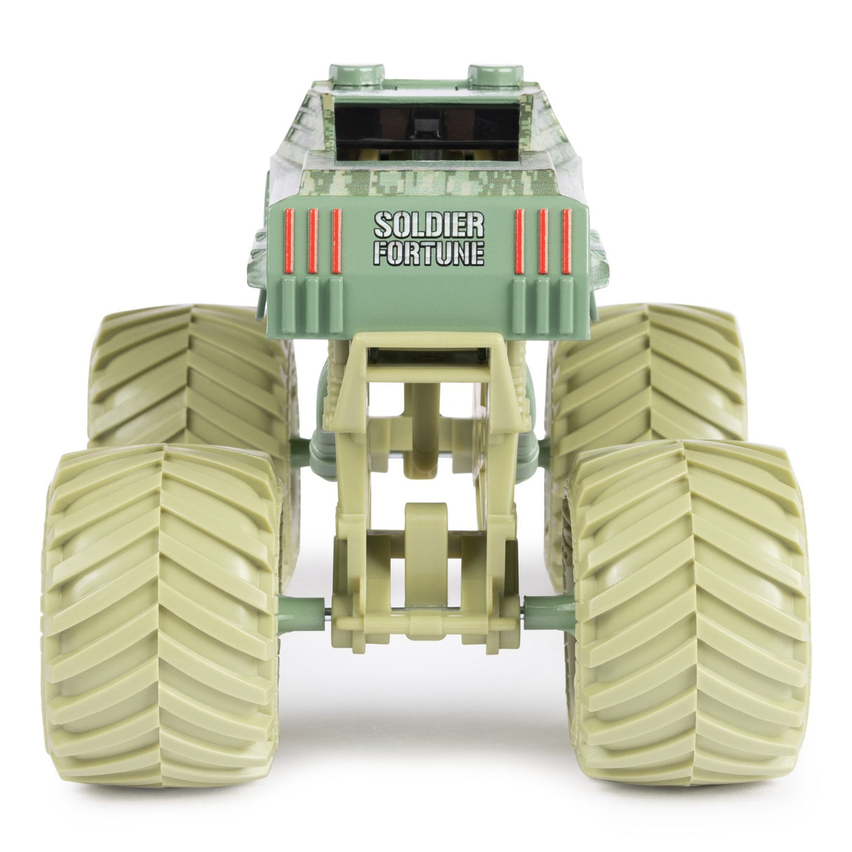 MONSTER JAM MASINUTA METALICA SOLDIER FORTUNE SCARA 1:24