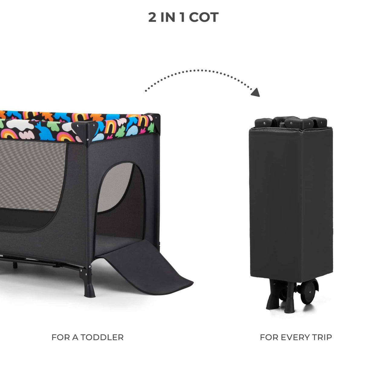 PATUT TRAVEL KINDERKRAFT JOY2, FARA ACCESORII, BLACK