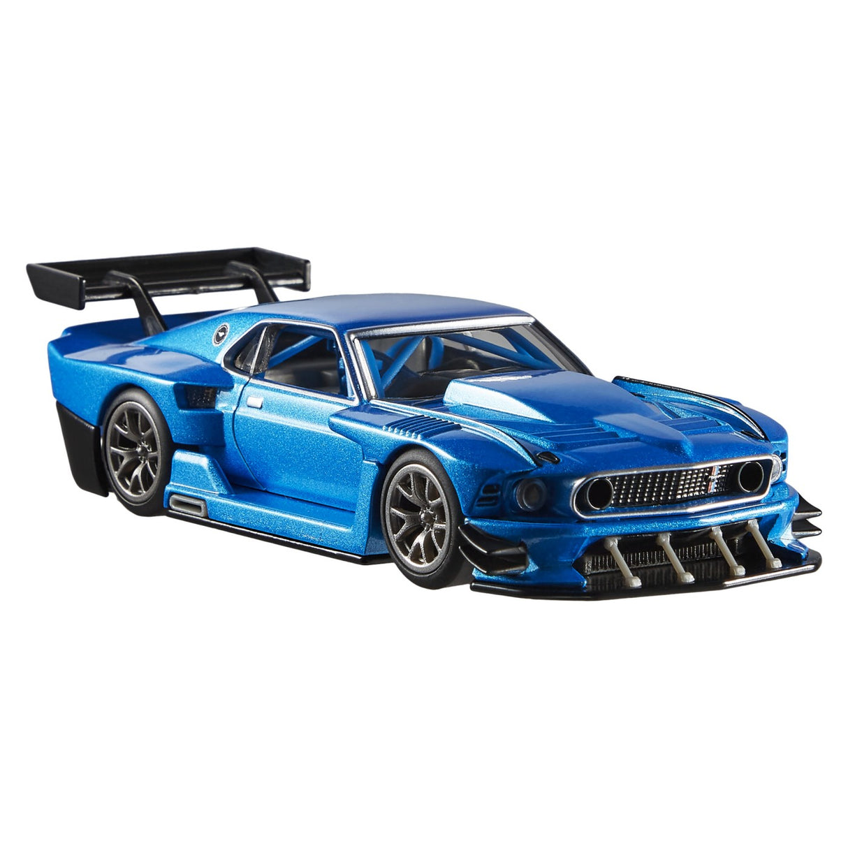 HOT WHEELS PREMIUM REAL RIDERS MASINUTA METALICA MODIFIED FORD MUSTANG 69 SCARA 1:43