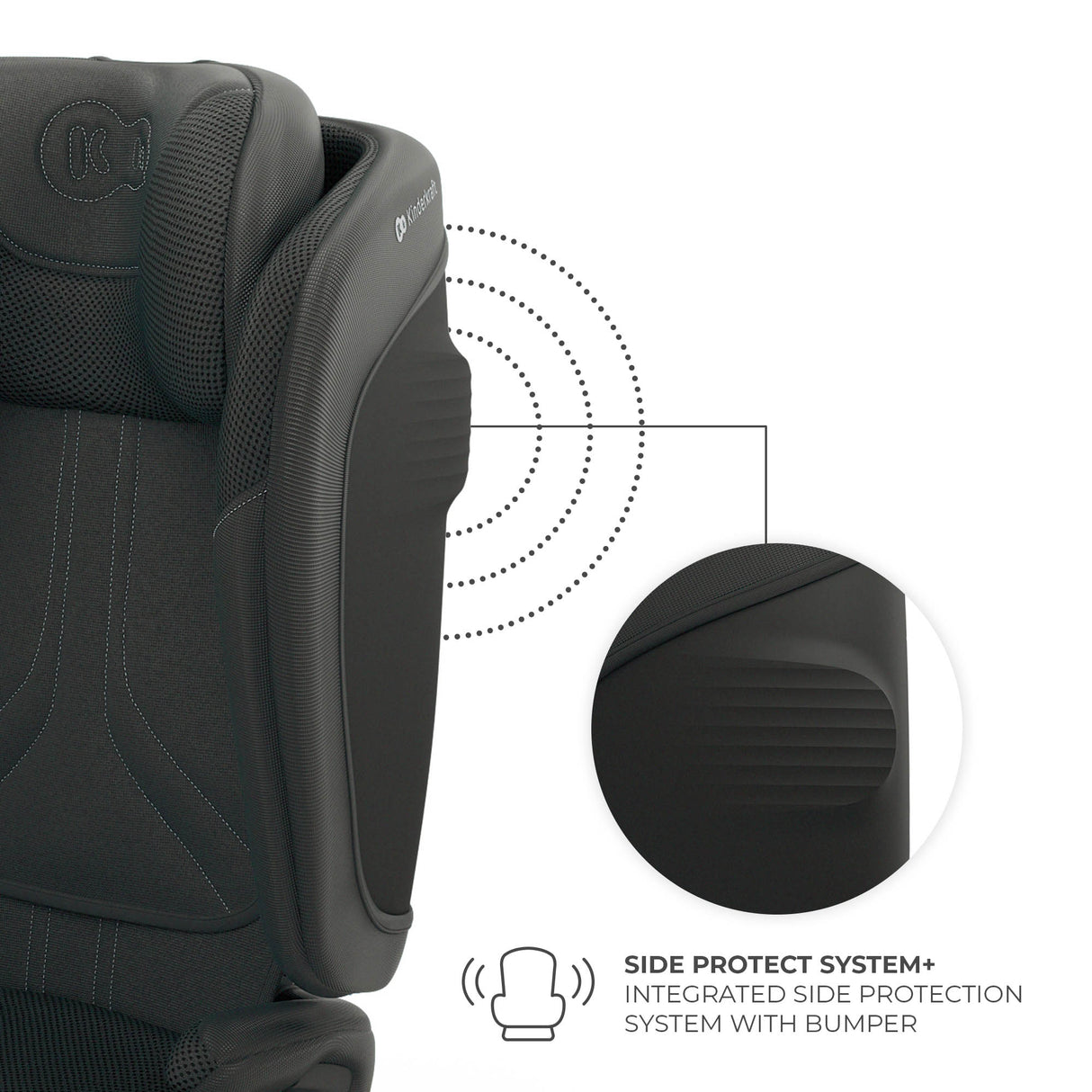 SCAUN AUTO KINDERKRAFT UNITY2 100-150 CM, BLACK