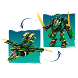 LEGO NINJAGO ROBOTUL AVION CU REACTIE AL LUI LLOYD 71845