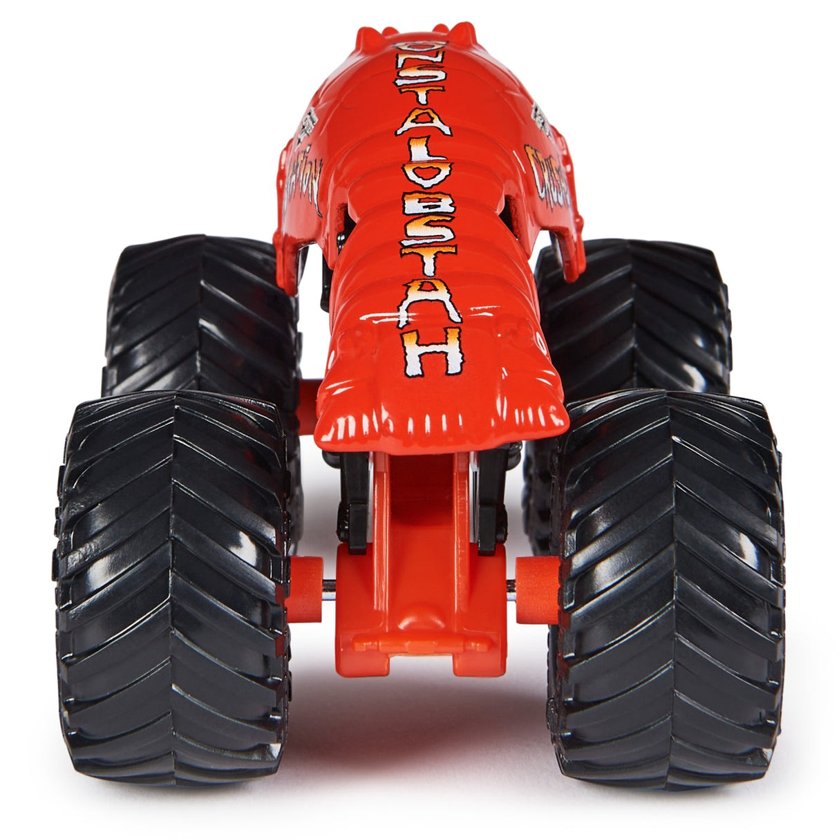 MONSTER JAM MASINUTA METALICA CRUSHSTATION SCARA 1 LA 64