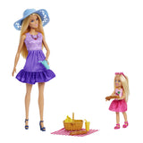 BARBIE FAMILY AND FRIENDS SET PAPUSA BARBIE SI PAPUSA CHELSEA