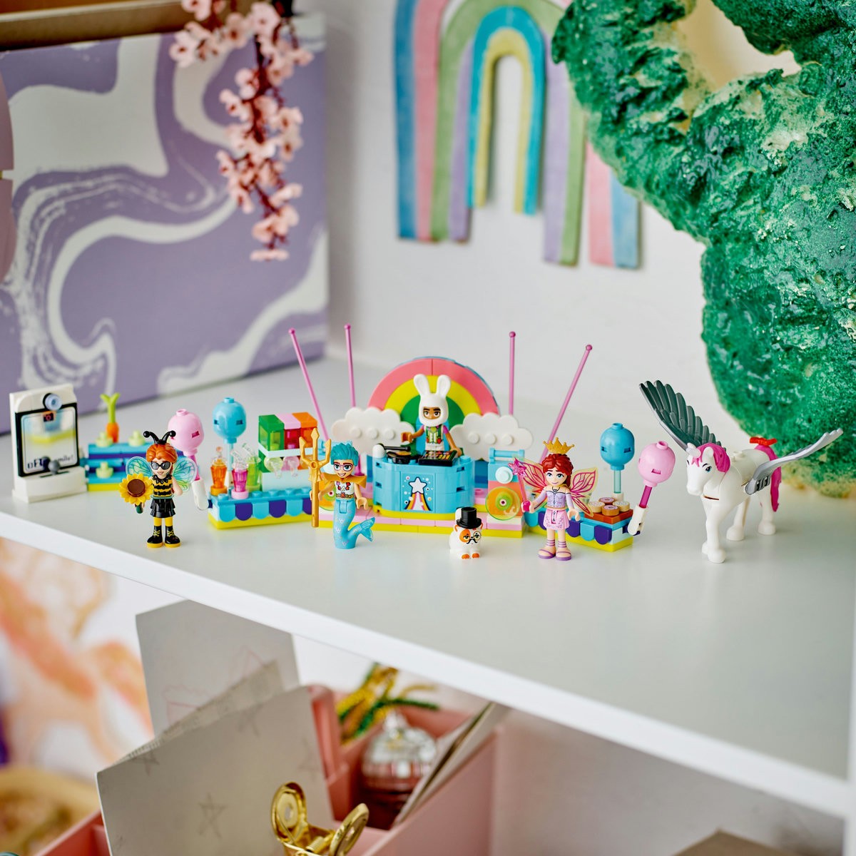 LEGO FRIENDS BAL MASCAT CU UNICORNUL SI ZANA 42661