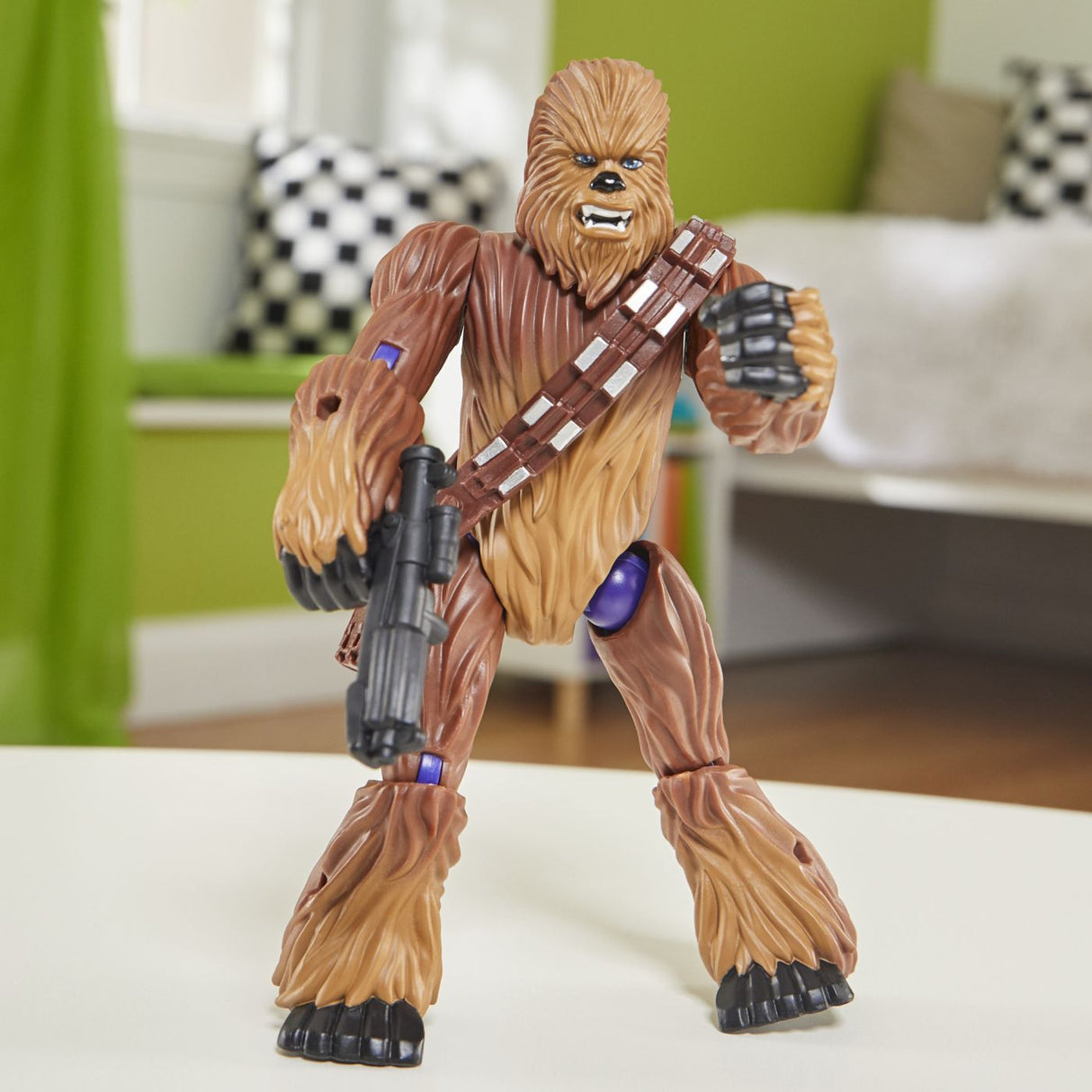 STAR WARS MIX MASHERS SET FIGURINA CHEWBACCA 12CM SI ACCESORII