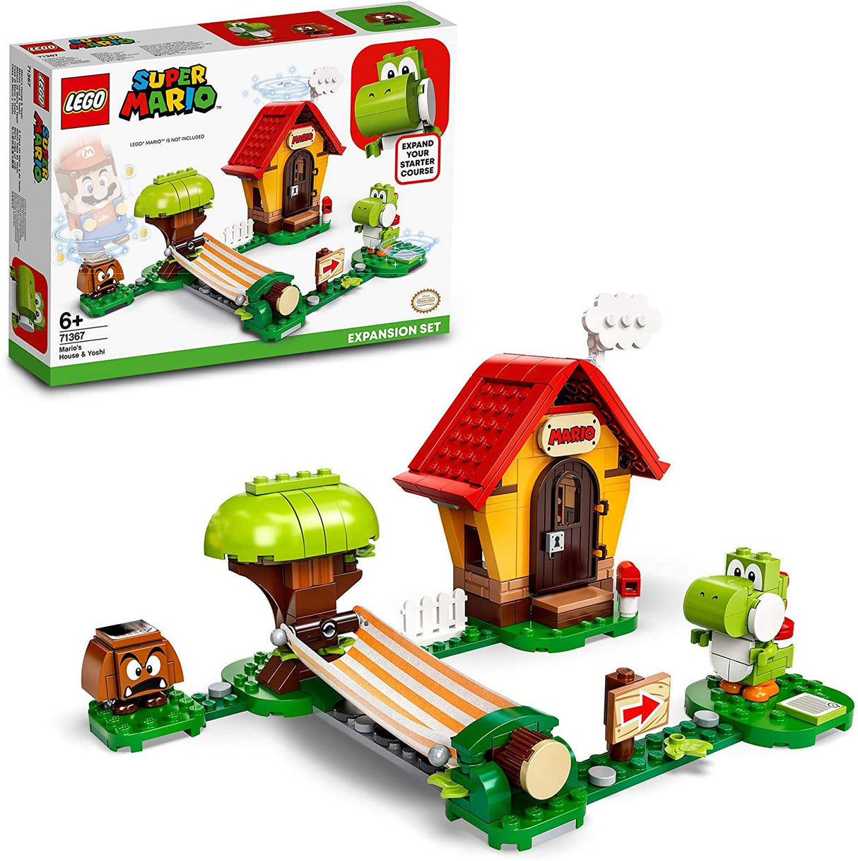 LEGO SUPER MARIO  SET DE EXTINDERE CASA LUI MARIO SI YOSHI 71367