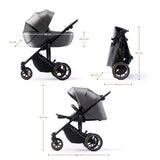 CARUCIOR 2IN1 KINDERKRAFT PRIME 2, SHADOW GREY