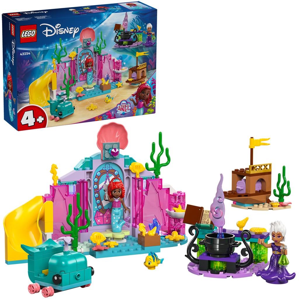 LEGO DISNEY PRINCESS PESTERA DE CRISTAL A LUI ARIEL 43254