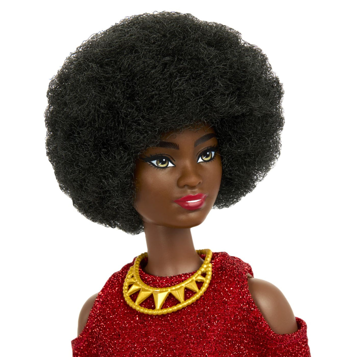 BARBIE FASHIONISTAS PAPUSA BARBIE MULATRA CU PAR AFRO
