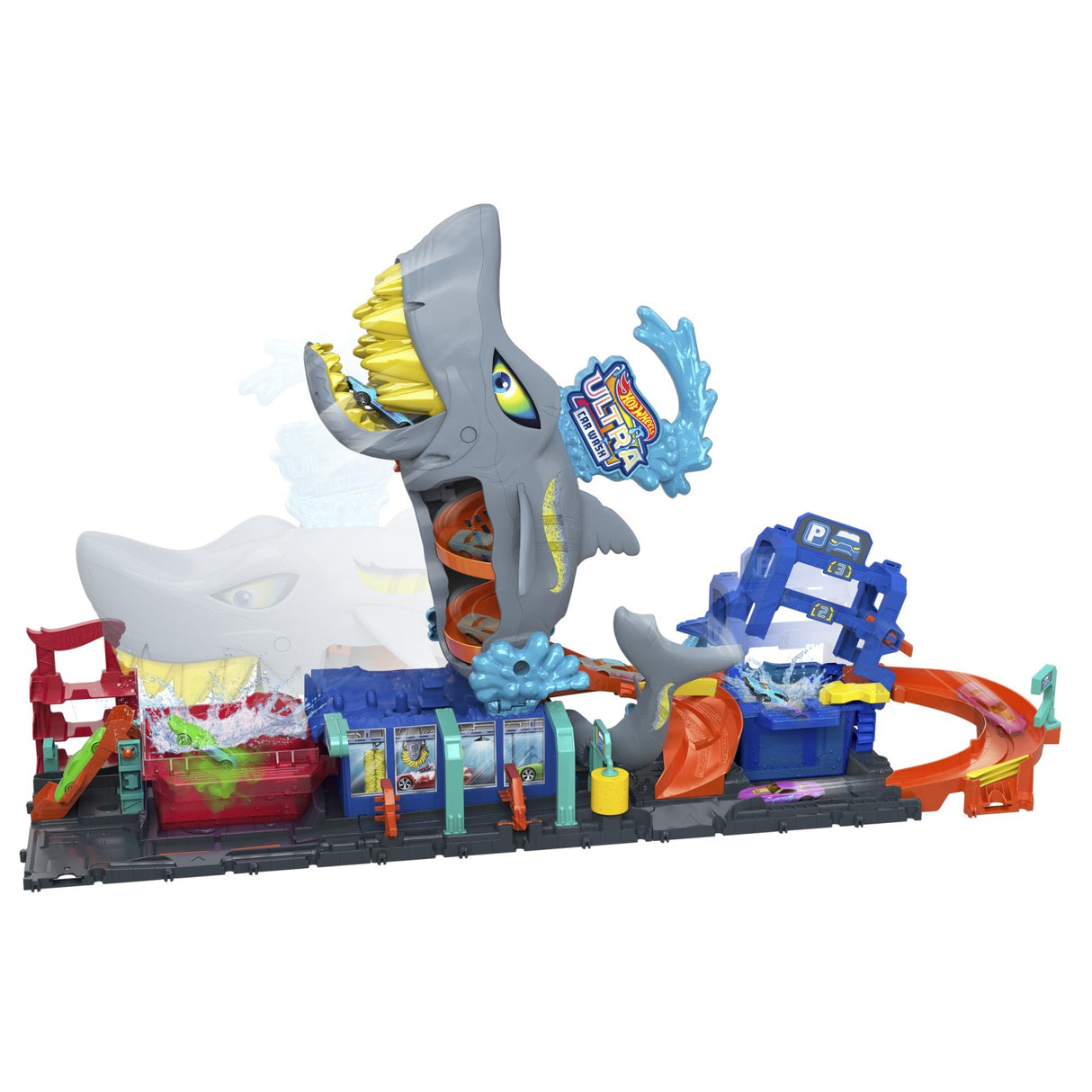 HOT WHEELS CITY COLOR REVEAL SPALATORIE AUTO 91CM