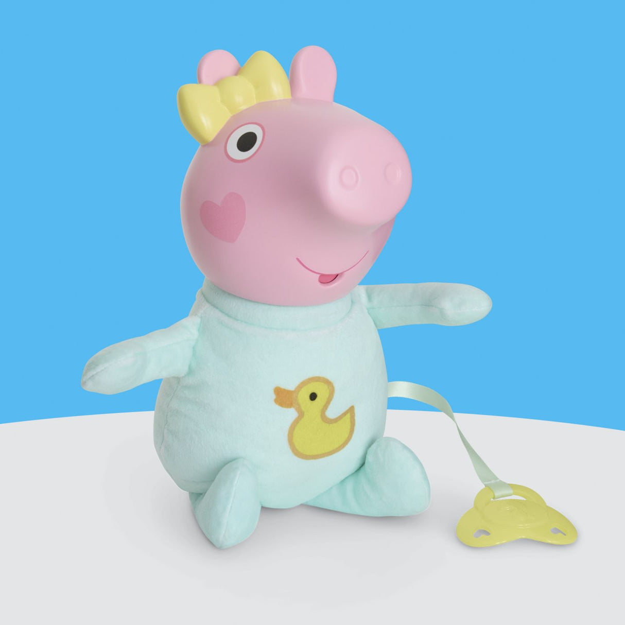 PEPPA PIG SET DE JOACA OINKS AND SNUGGLES PAPUSA EVIE INTERACTIVA CU ACCESORII