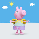 PEPPA PIG SET TINUTA DE PRIMAVARA CU FIGURINA PEPPA SI ACCESORII 15CM