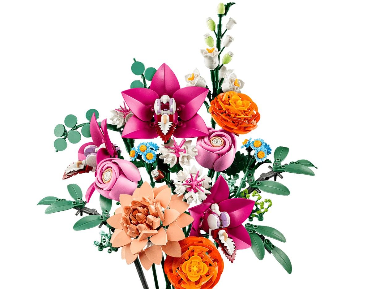 LEGO BOTANICALS BUCHET DE FLORI ROZ 10342