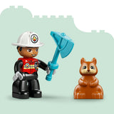 LEGO DUPLO CAMION DE POMPIERI CU FURTUN SI POMPIER 10473