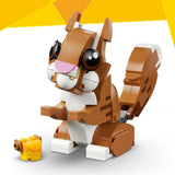 LEGO CREATOR ANIMALE ADORABILE CATELUS JUCAUS 31382