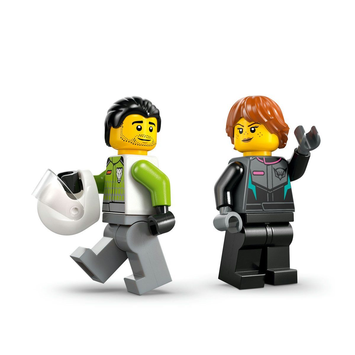 LEGO CITY AVION CU REACTIE VS MASINA 60489