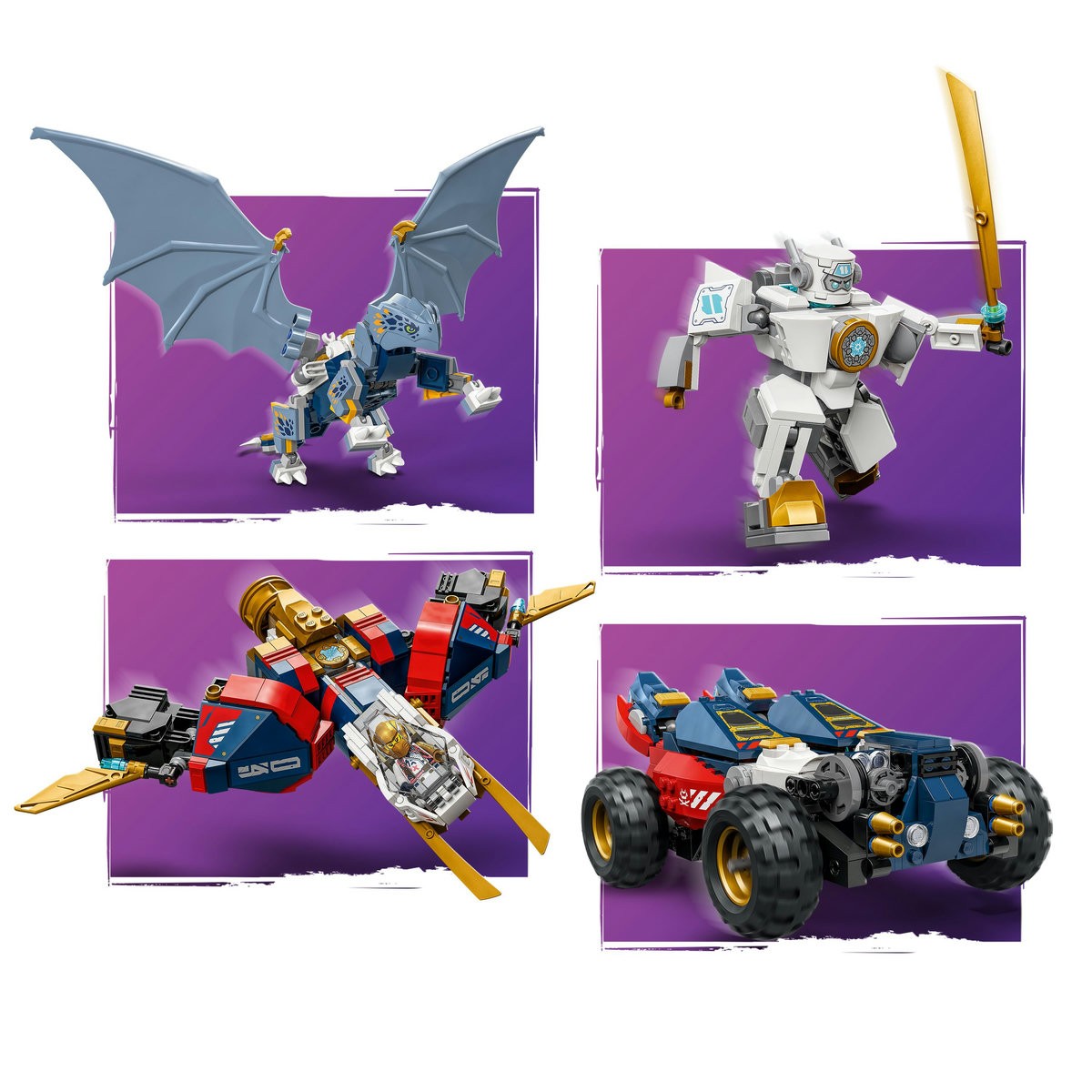 LEGO NINJAGO ULTRAROBOTUL COMBINAT AL LUI ZANE 71834