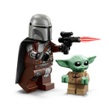 LEGO STAR WARS MOTOCICLETA RAPIDA A LUI MANDALORIAN SI GROGU 75436