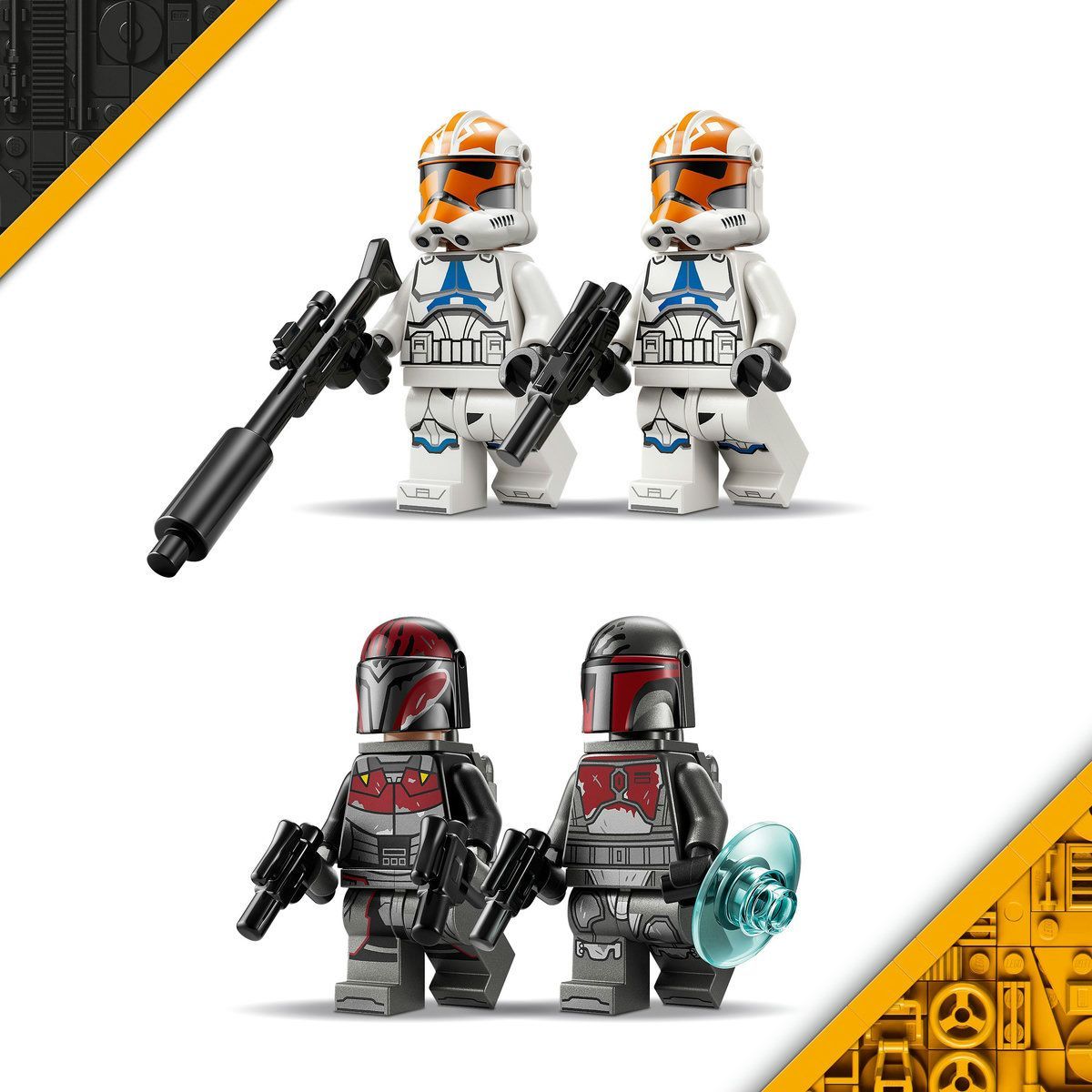 LEGO STAR WARS PACHET DE LUPTA ASEDIUL DE PE MANDALORE 75449