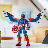 LEGO SUPER HEROES FIGURINA DE CONSTRUCTIE CAPITANUL AMERICA 76296