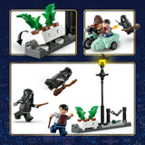 LEGO HARRY POTTER HAGRID SI HARRY IN FUGA DE PE ALEEA BOSCHETELOR 76459
