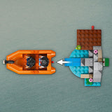 LEGO JURASSIC WORLD RENASTEREA EVADARE PE RAU DIN CALEA UNUI T REX 76975