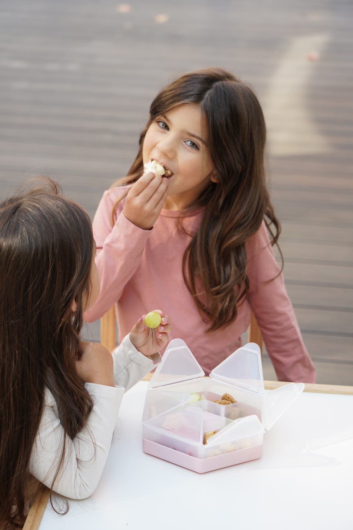 CUTIE SNACK HEXAGON SNACKLE 6 COMPARTMENTE, MELII, GREY