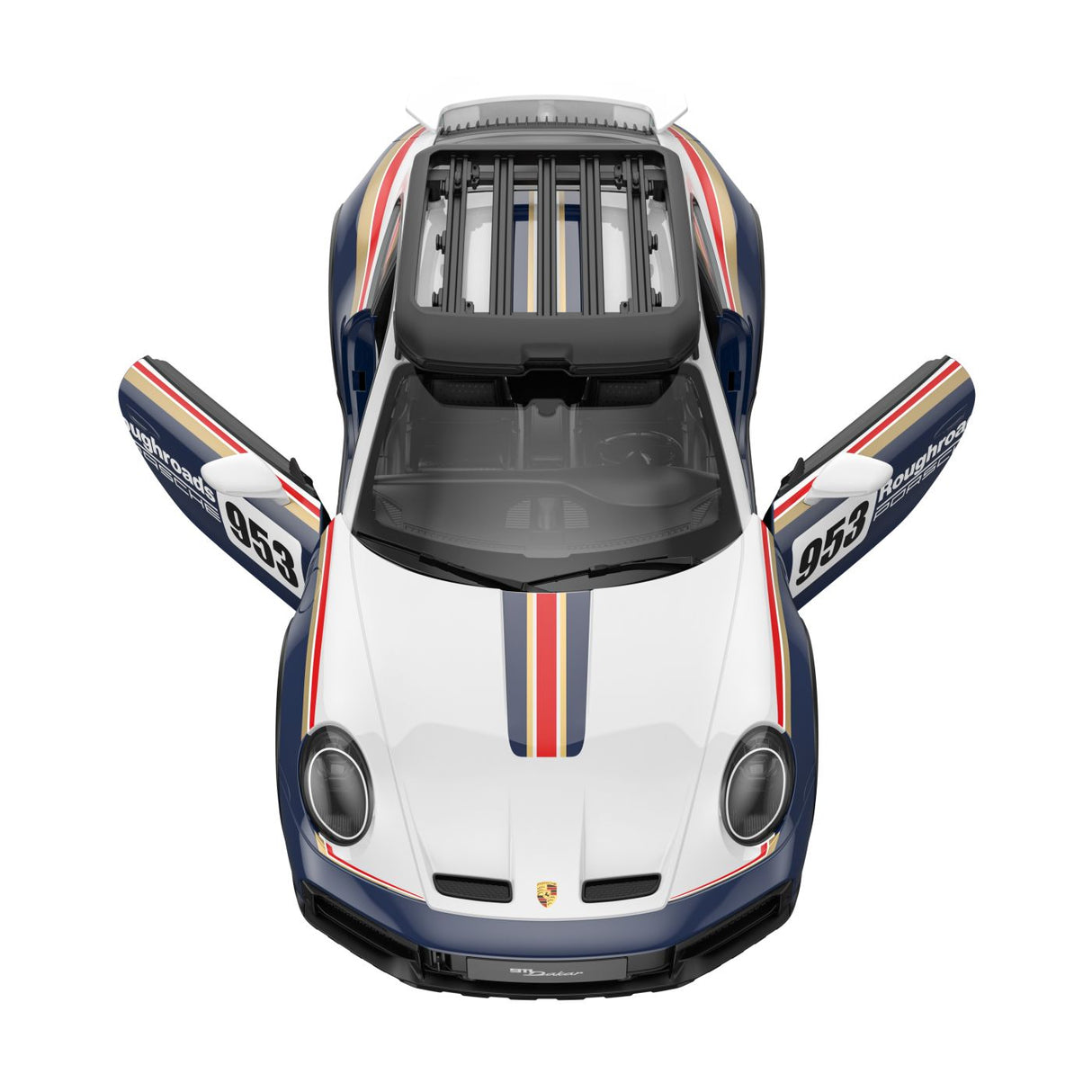 MASINA CU TELECOMANDA PORSCHE 911 DAKAR SCARA 1 LA 14