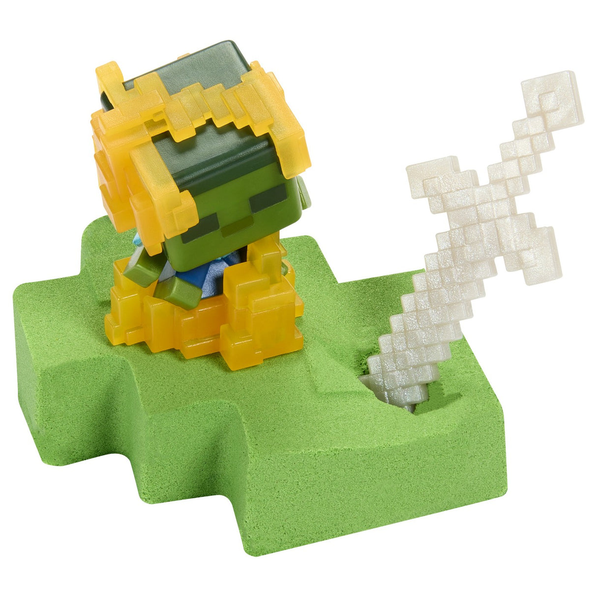MINECRAFT MINI MODE SET EXPLORARE MINIERA GRI SI ALB