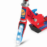 TROTINETA CU 2 ROTI LUMINOASE SPIDERMAN