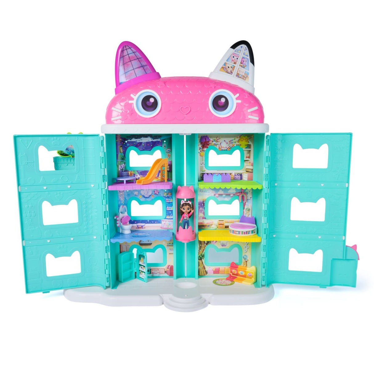 GABBYS DOLLHOUSE FILMUL CASA DE PAPUSI A LUI GABBYS MEOW MAZING CU ACCESORII