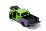 JADA MARVEL SET FIGURINA HULK SI MASINUTA METALICA RAM 1500 2014 SCARA 1:24