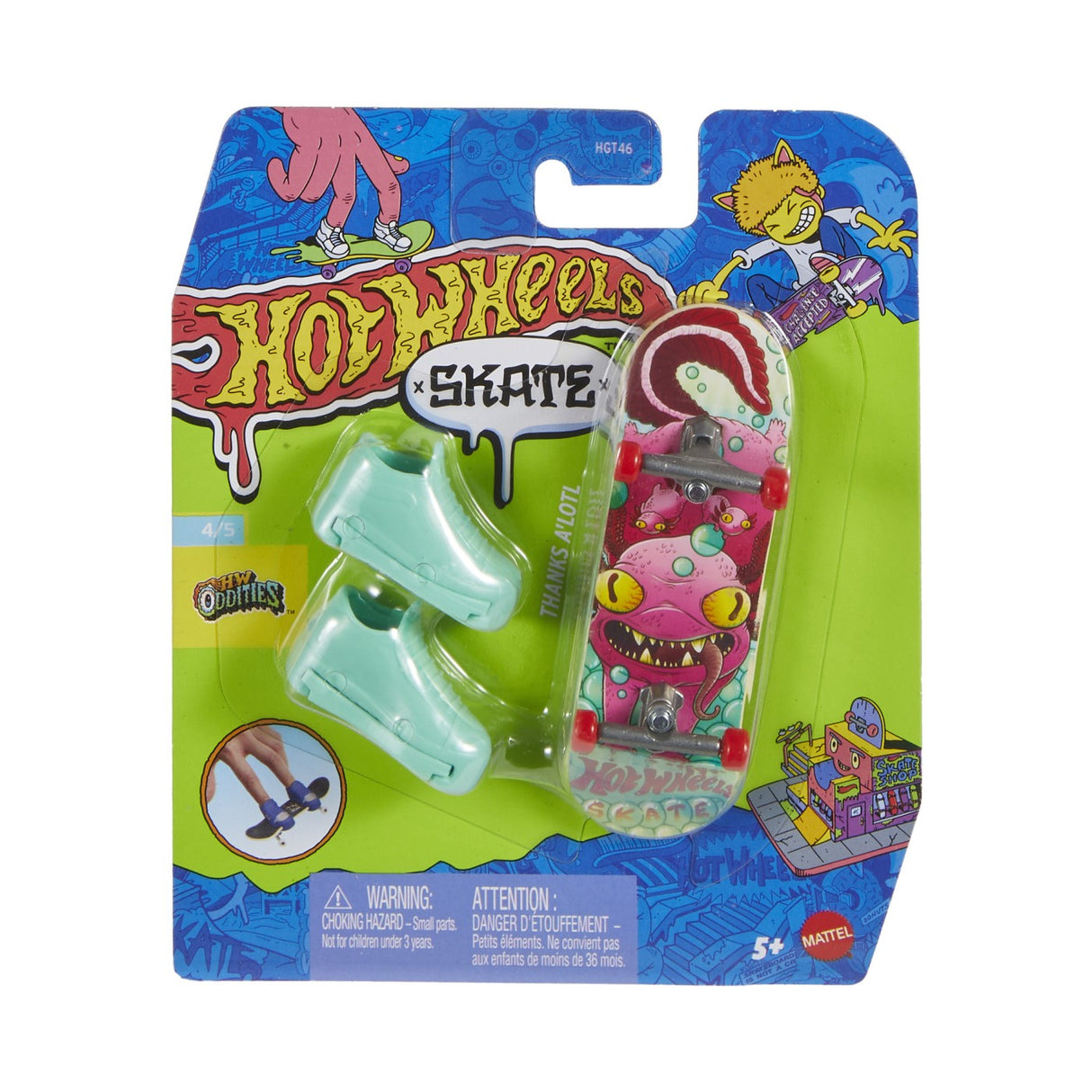 HOT WHEELS SET PLACA SI PANTOFI DE SKATE