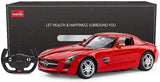 MASINA CU TELECOMANDA MERCEDES-BENZ SLS ROSU SCARA 1 LA 14