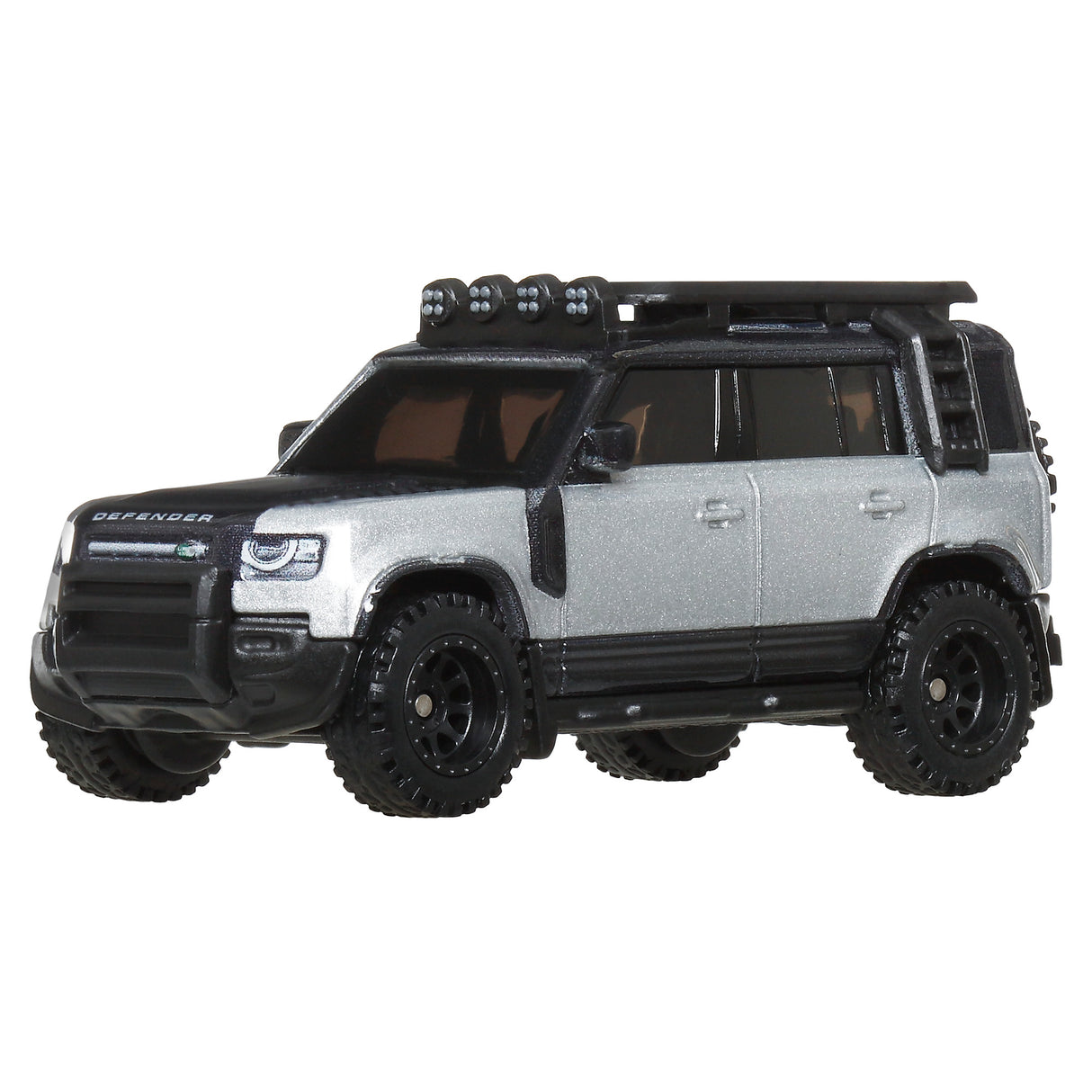 HOT WHEELS TRANSPORTATOR LAND ROVER DEFENDER 110 2023 CU MASINUTA JAGUAR MK1 SCARA 1 LA 64
